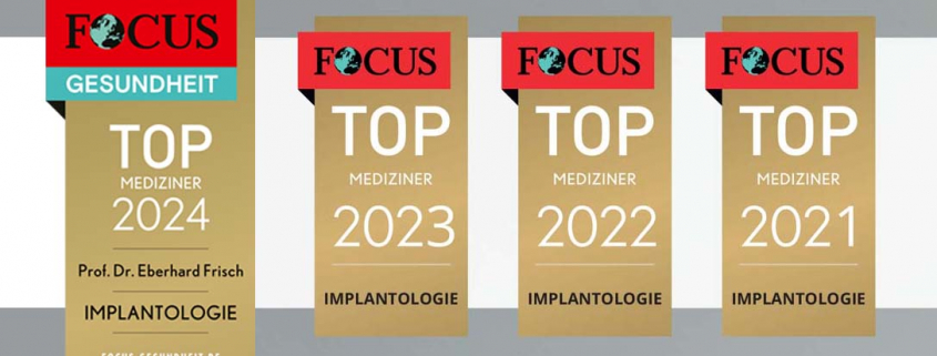 Focus Siegel Implantologie 2021 - 2024